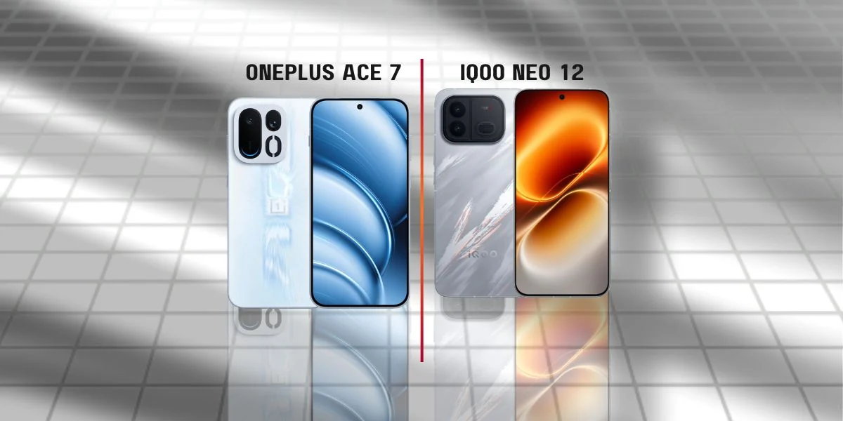 iQOO Neo 12 vs OnePlus Ace 7: Który smartfon gamingowy jest lepszy?